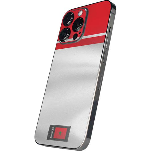 Morocco Soccer Flag iPhone 16 Pro Skin